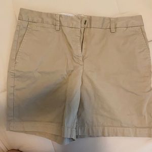Lands End Khaki Shorts
